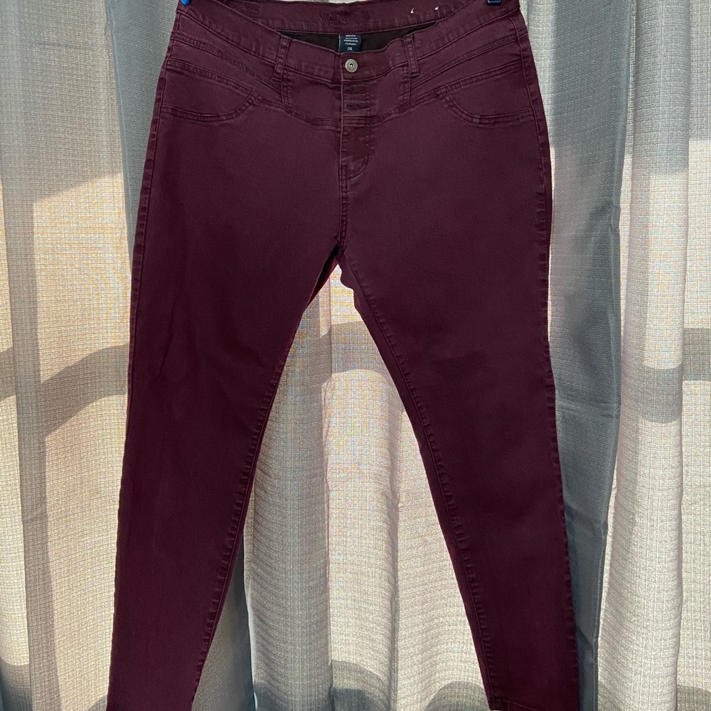 Maroon Vanity Jeans